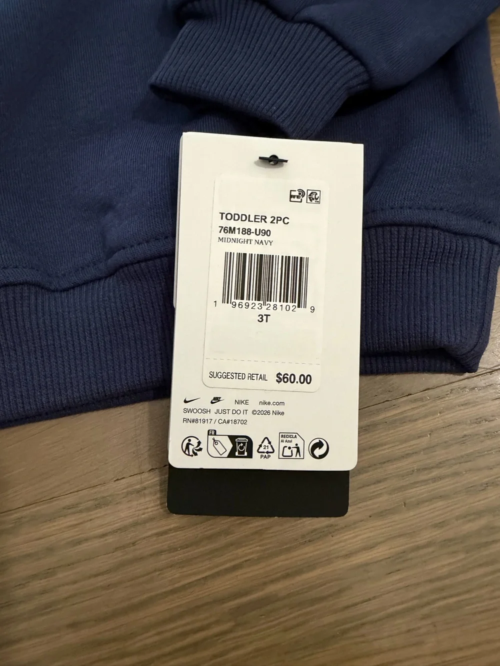 Nike nwt toddler